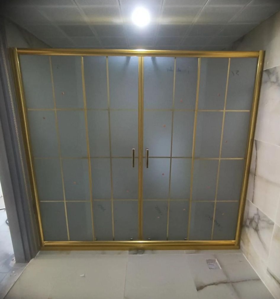 İzmir Siyah Profil Kare Duşa Kabin